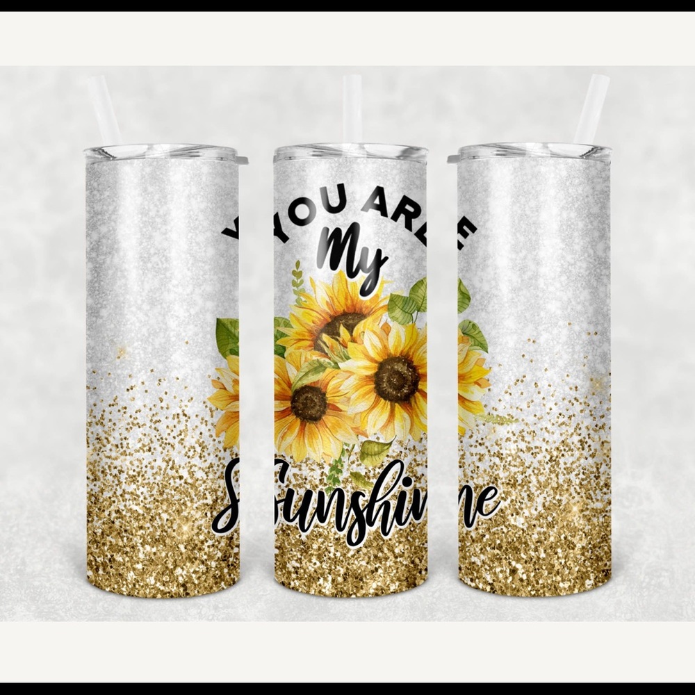 Made2order Sunflower 20oz tumbler